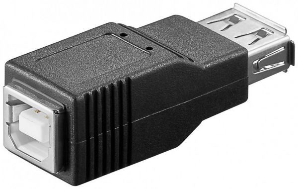 USB 2.0 Hi-Speed Adapter, Schwarz
